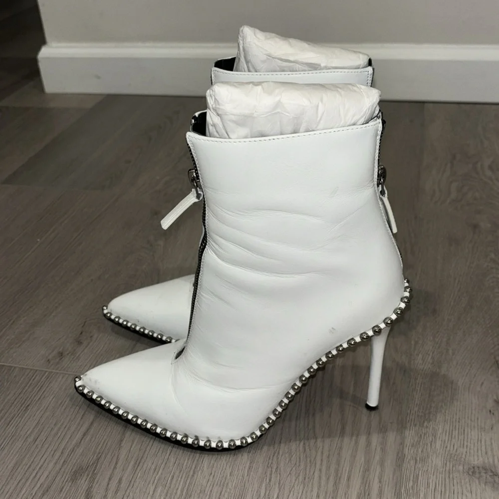 White Booties - Picture 2 of 5